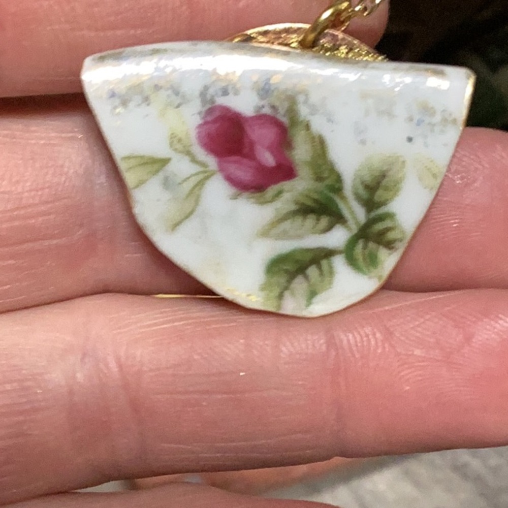 Broken China Jewerly Necklace